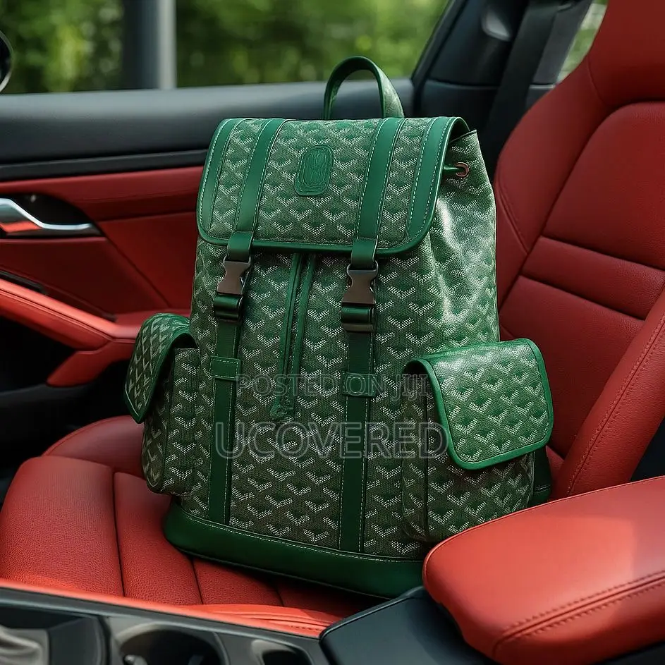 Goyard Unisex Backpack Luxury Anti-Theft Waterproof Bag