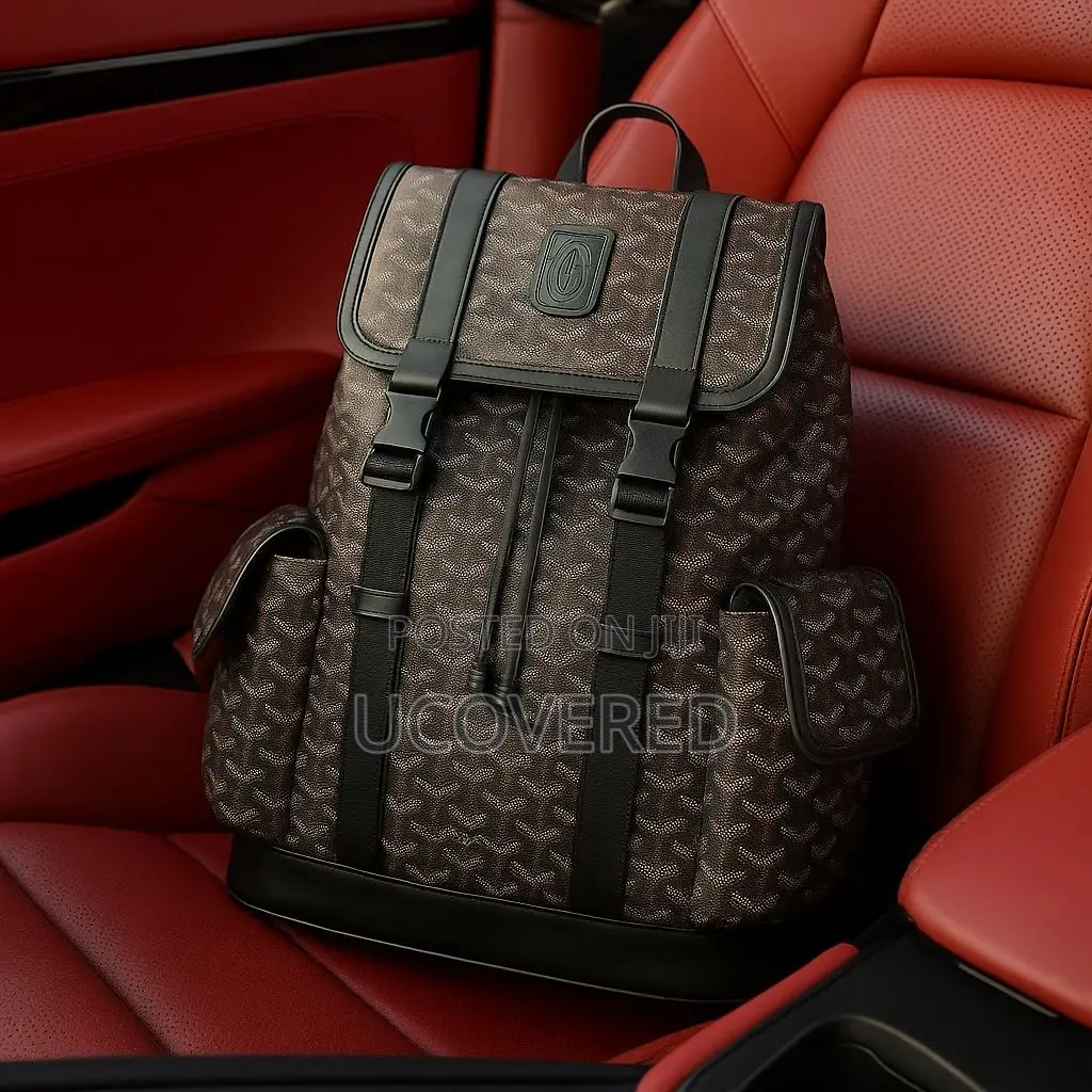 Goyard Unisex Backpack Luxury Anti-Theft Waterproof Bag