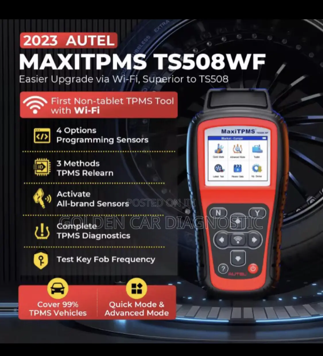 Autel Maxitpms Ts508wf TPMS Programmer