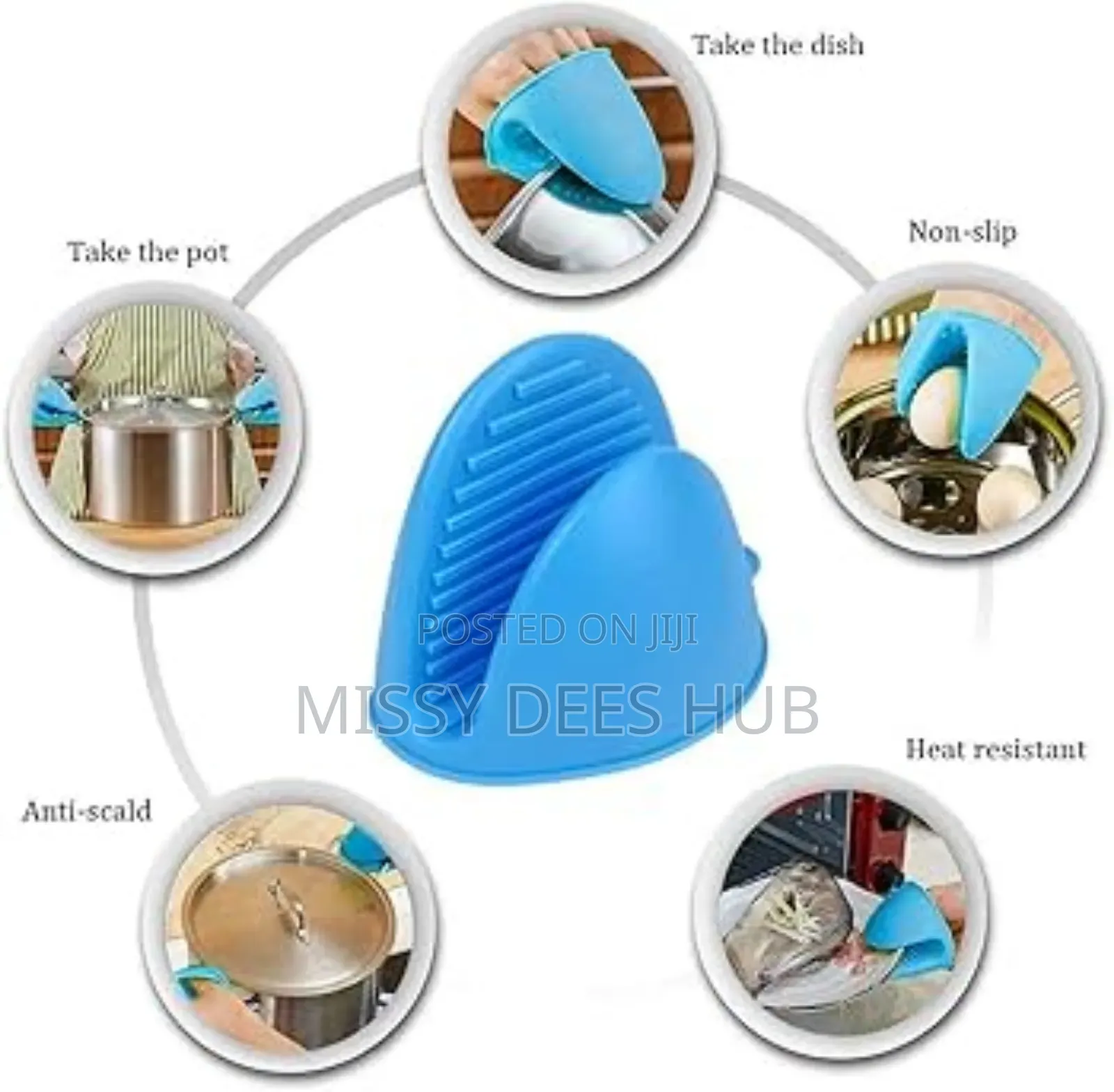 Silicone Hotpot Clips (Holder)