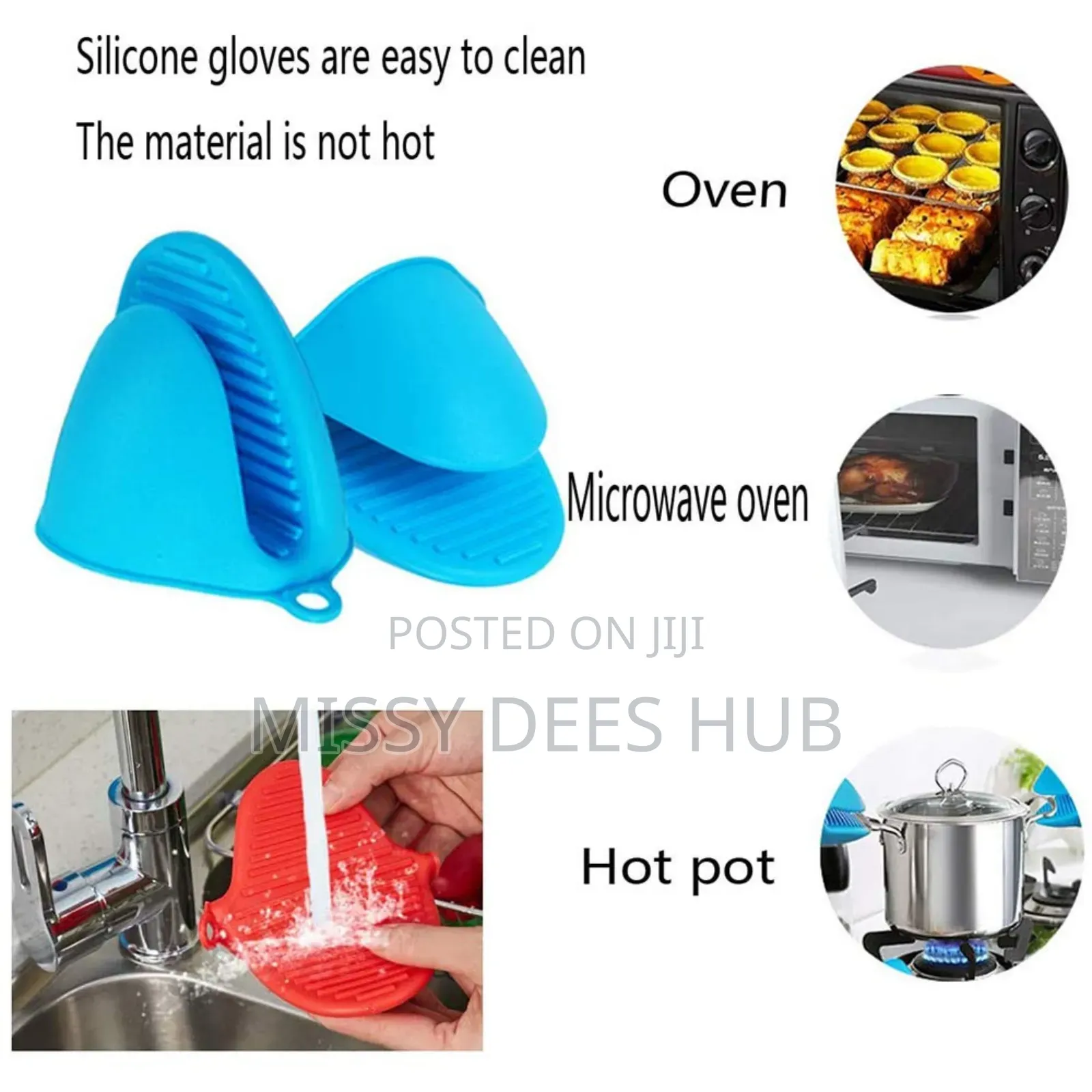 Silicone Hotpot Clips (Holder)
