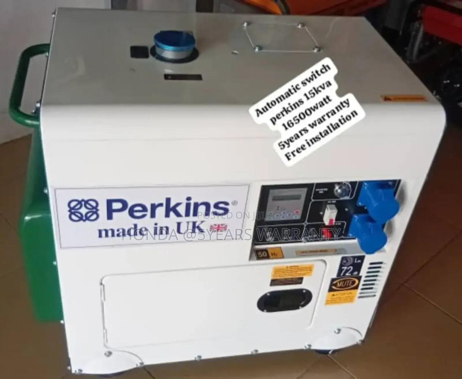 Energy Verge Autoswitch Perkins 15kva Generator 16500watt