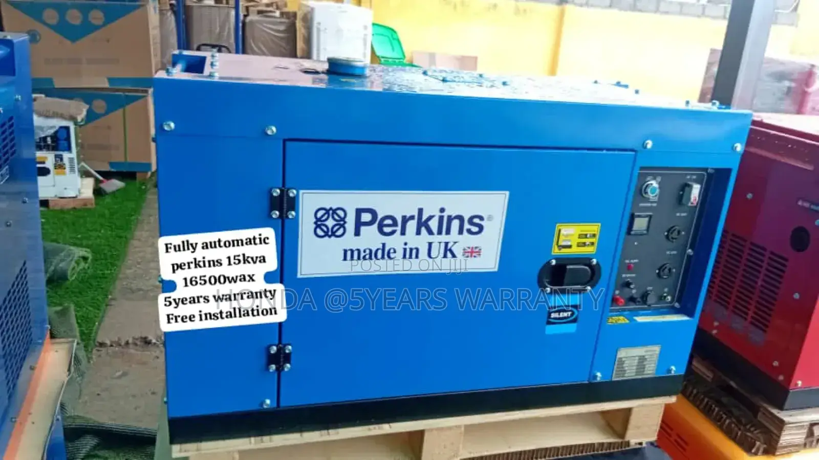 Electricity King Perkins 16500watt 15kva Generator Fully Ats