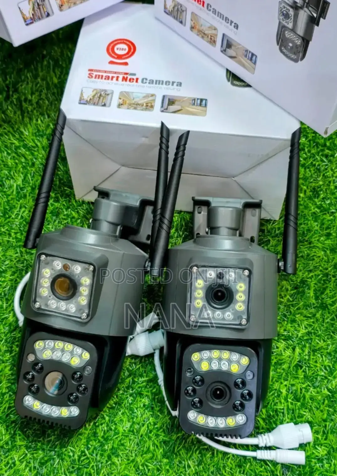 Smartnet Dual Lens Wireless Hd CCTV Camera V380 Pro