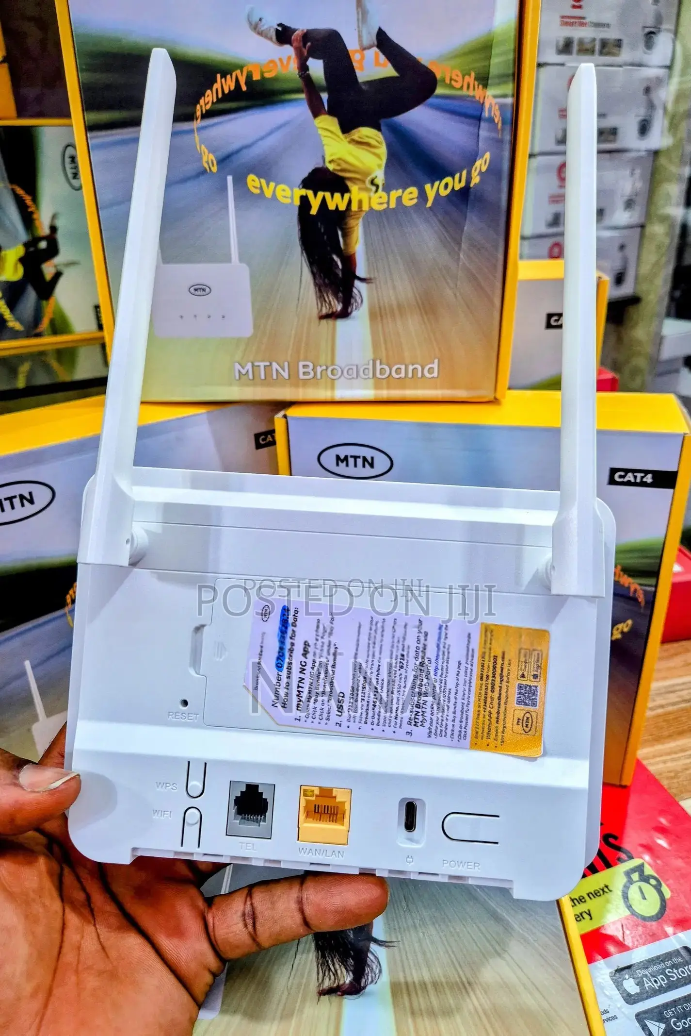 MTN Turbo T30d 4g Cat 4 Universal Router,.