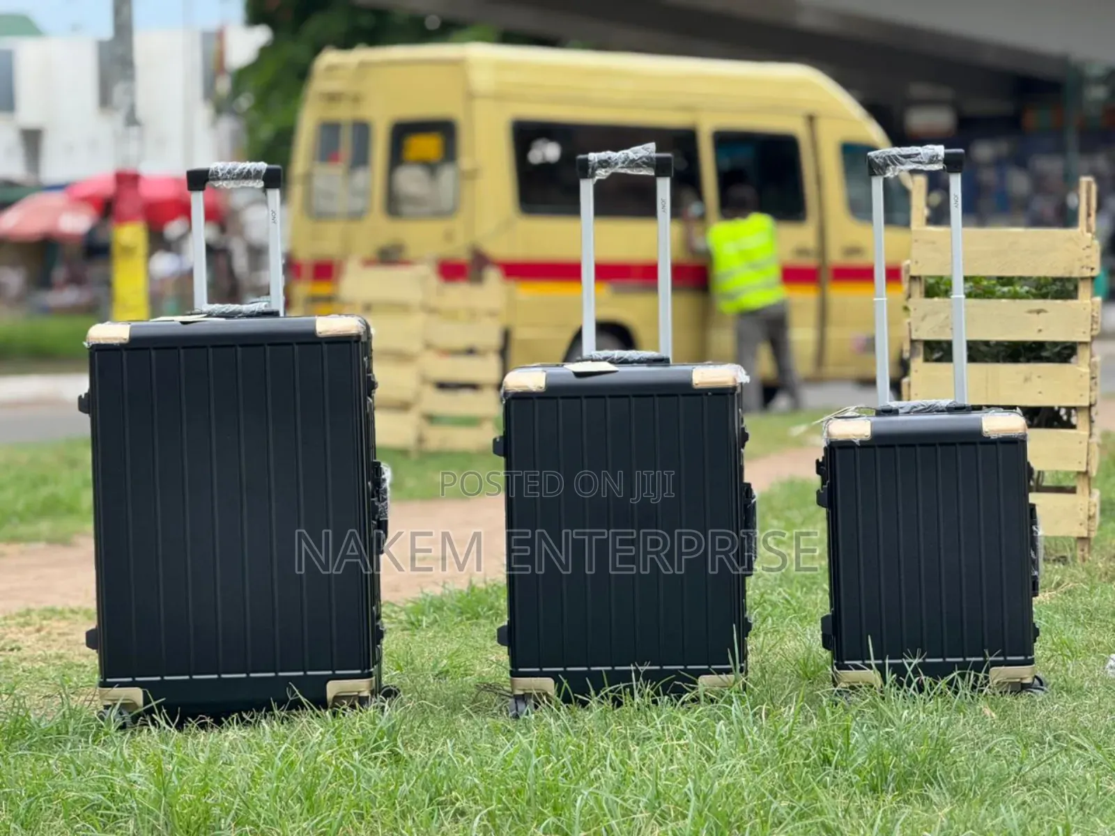 Aluminium Frame Pc Zipless Trolling Travelling Luggage 3in1