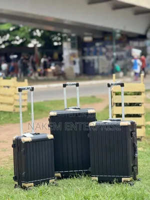 Aluminium Frame Pc Zipless Trolling Travelling Luggage 3in1