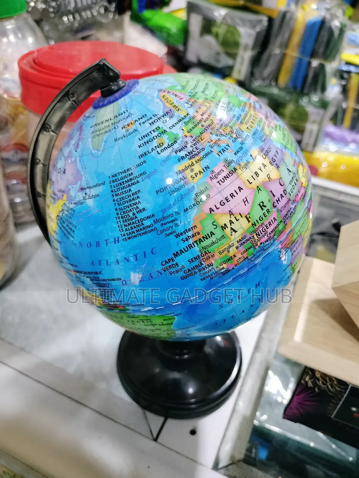 360° Rotary World Globe