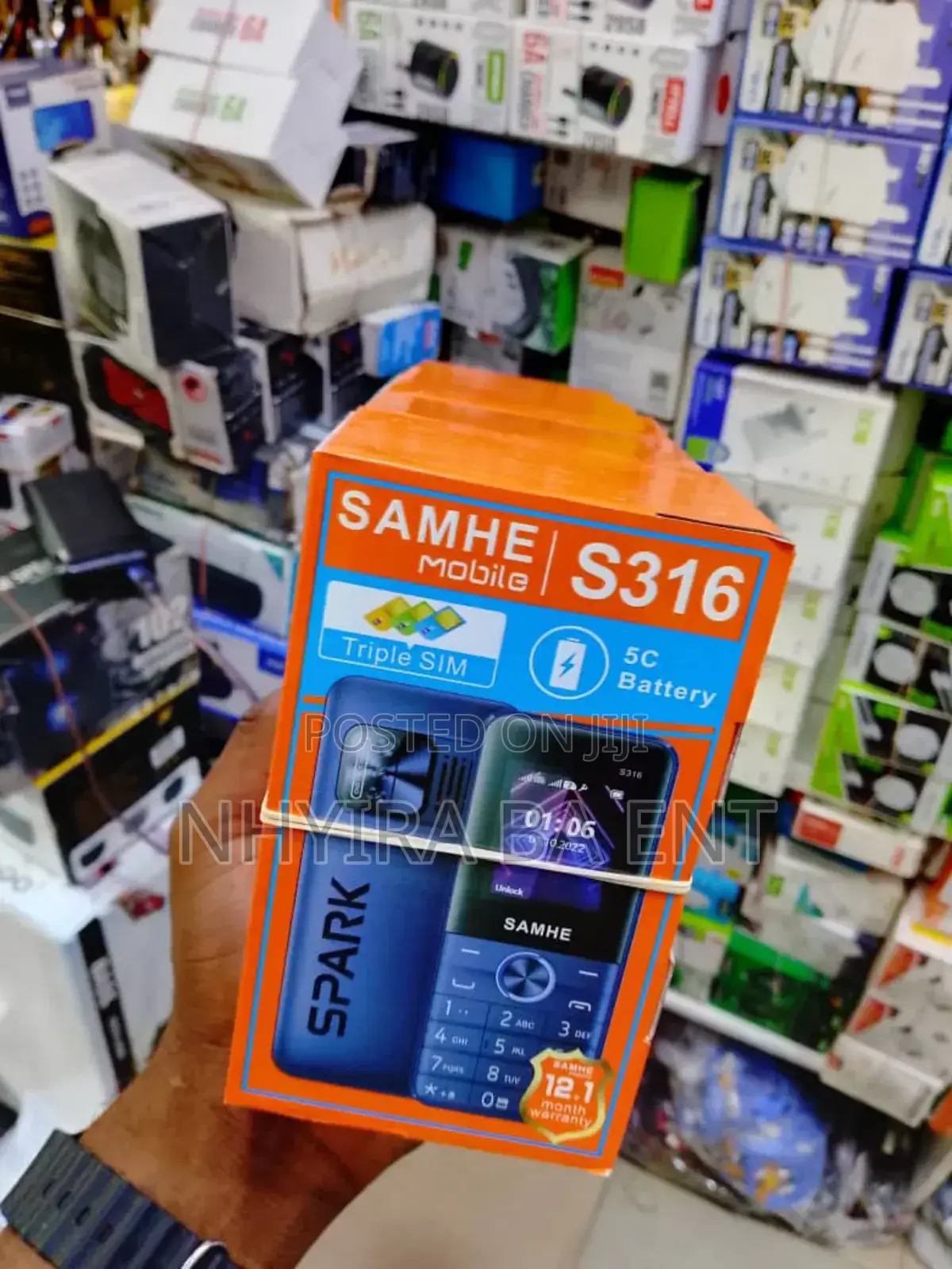 New Itel A11 8 GB Black