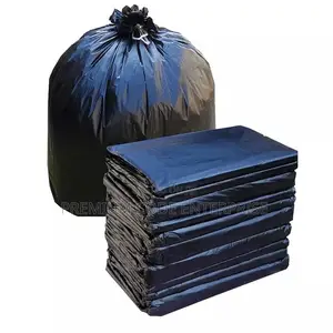 220l Trash Bin Liners Bag – Black, 10pcs X 10paks (Xl)