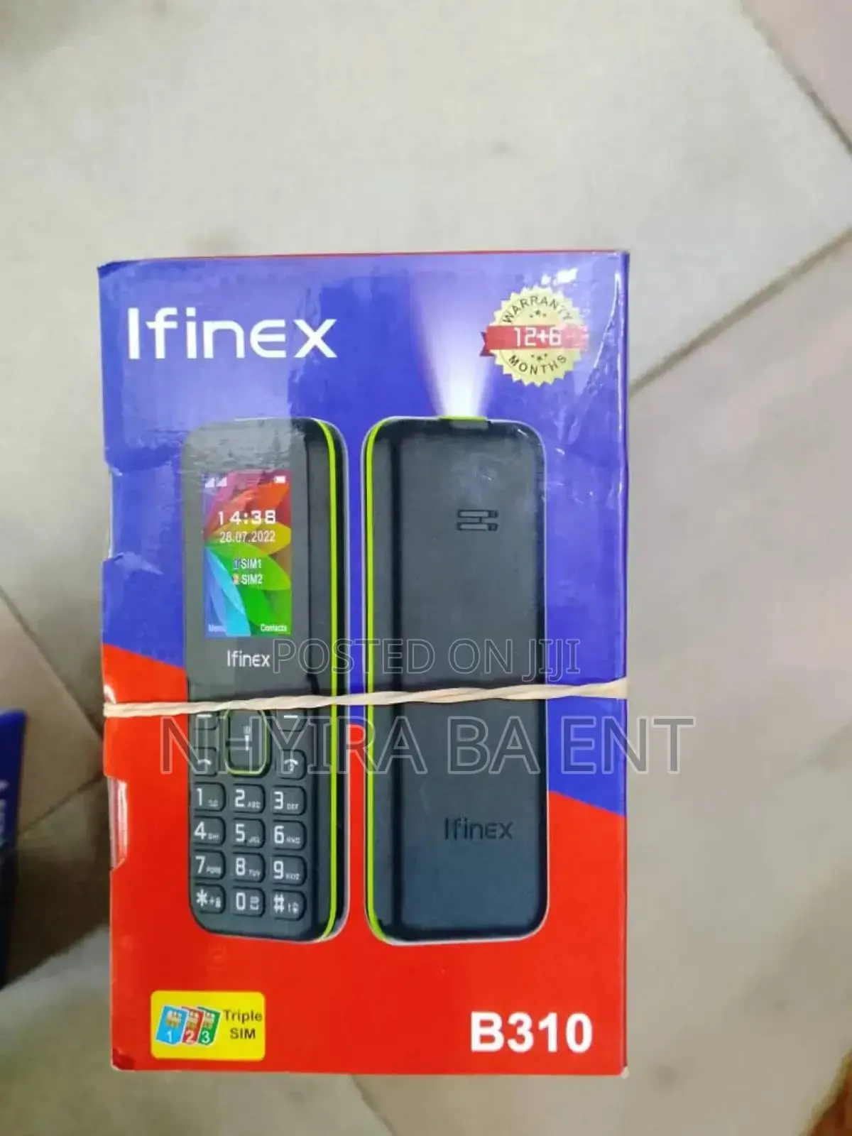 New Itel A11 8 GB Black