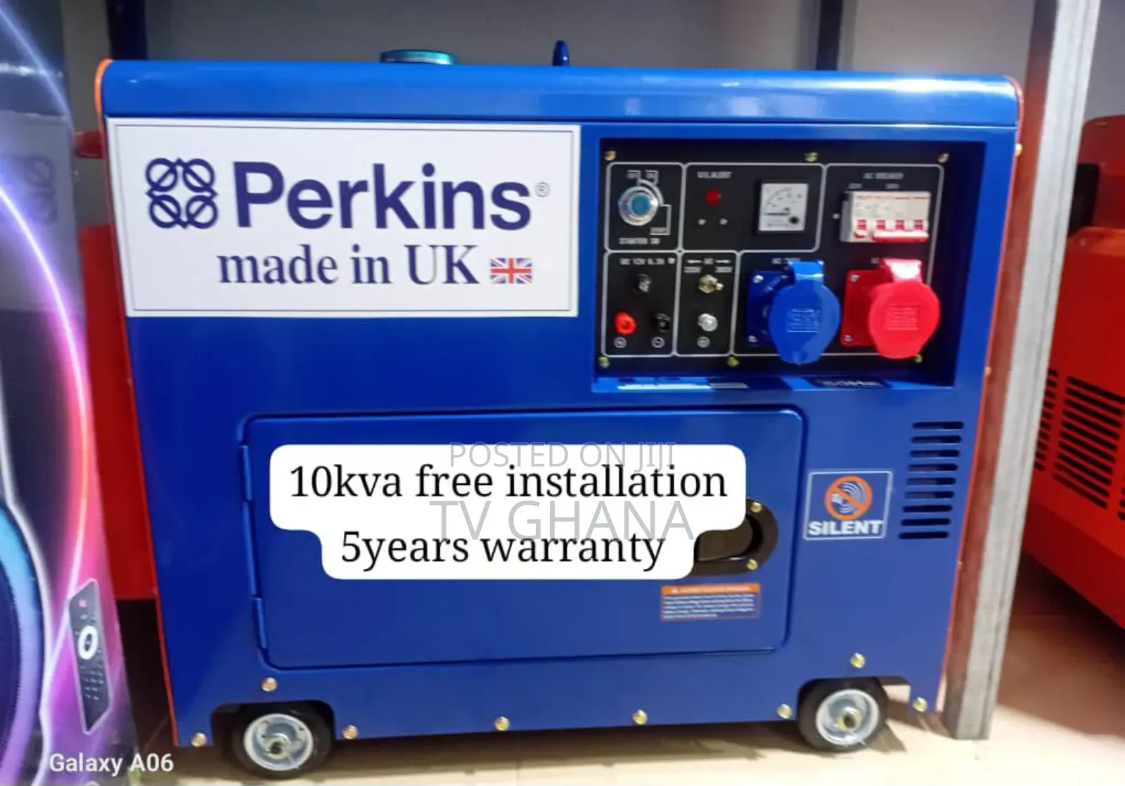 Light on Worries Gone Perkins 10kva Diesel 13000wats Diesel