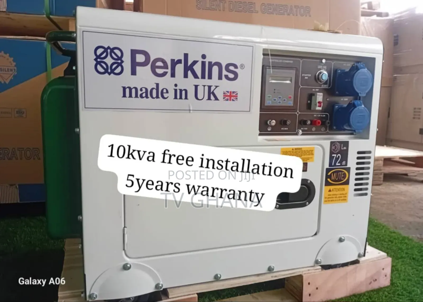 Silent Power Perkins 10kva Diesel 13000watts Diesel
