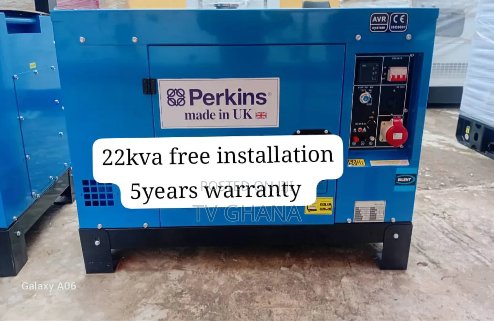 Silent Blue Machine Perkins Diesel Generator Uk Diesel
