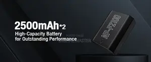 Powerextra 2 Pack Sony Np-fz100 Battery 2500mah (Usb-c)