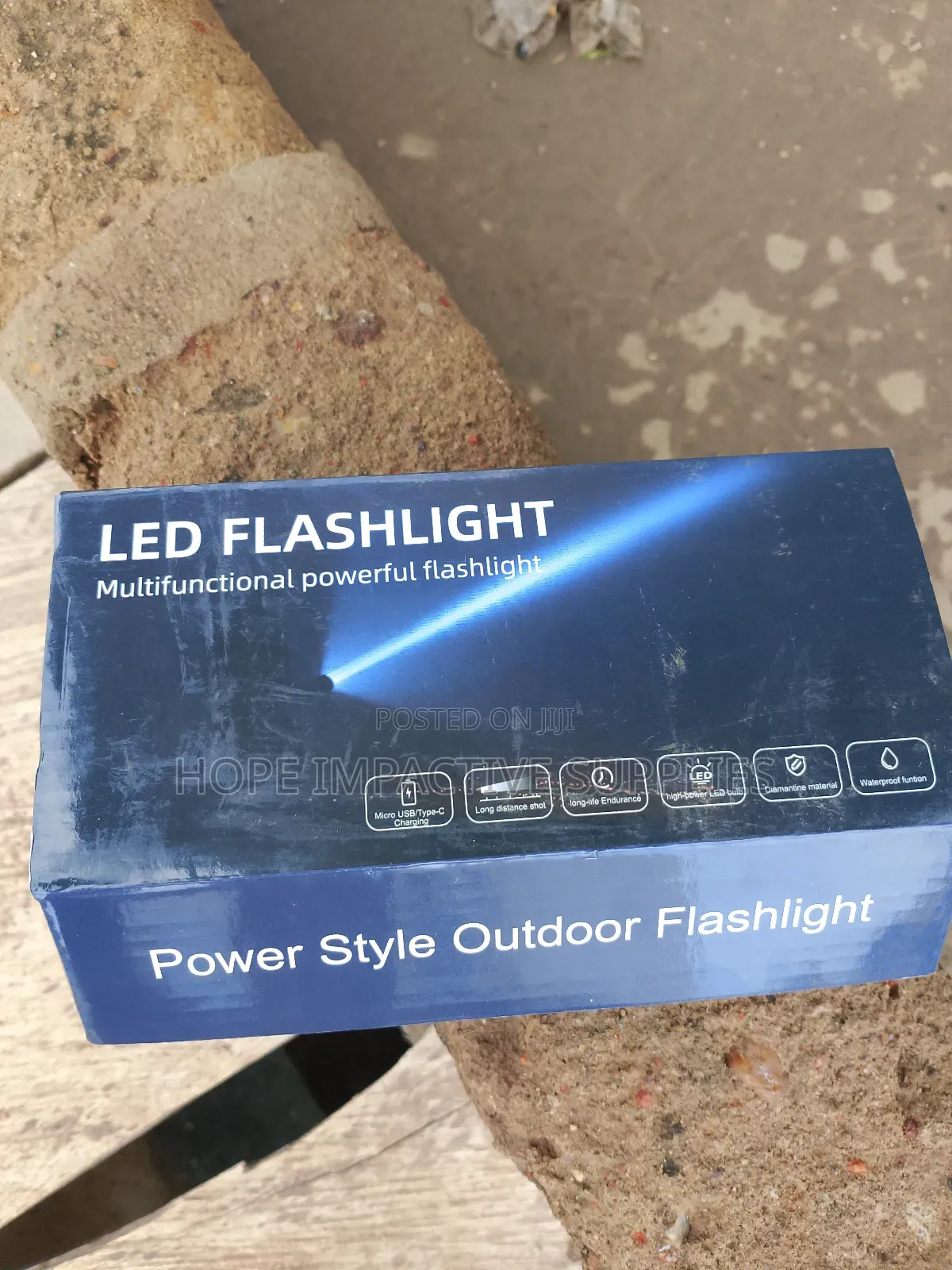 Ultra Powerful Hd Flashlight - Outdoor Long Lasting.