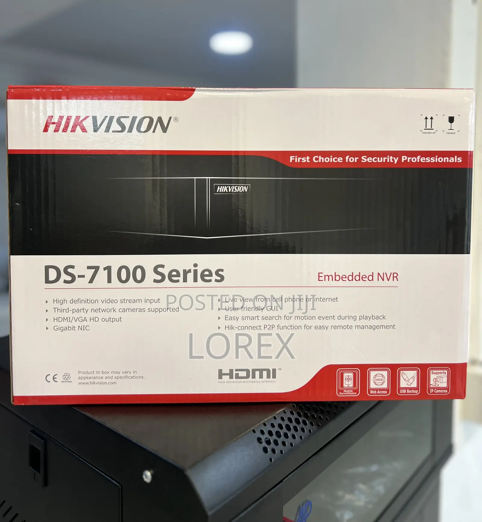 Hikvision 4ch 1u 4 Poe NVR Ds-7104ni-Q1/4p/M
