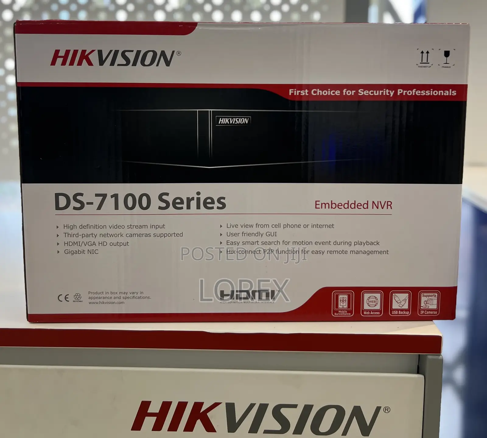 Hikvision 8ch Poe NVR Ds-7108ni-Q1/8p/M