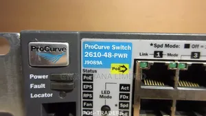 Hp Procurve 2610-48-PWR 48port Poe +2sfp Ports Switch J9089a