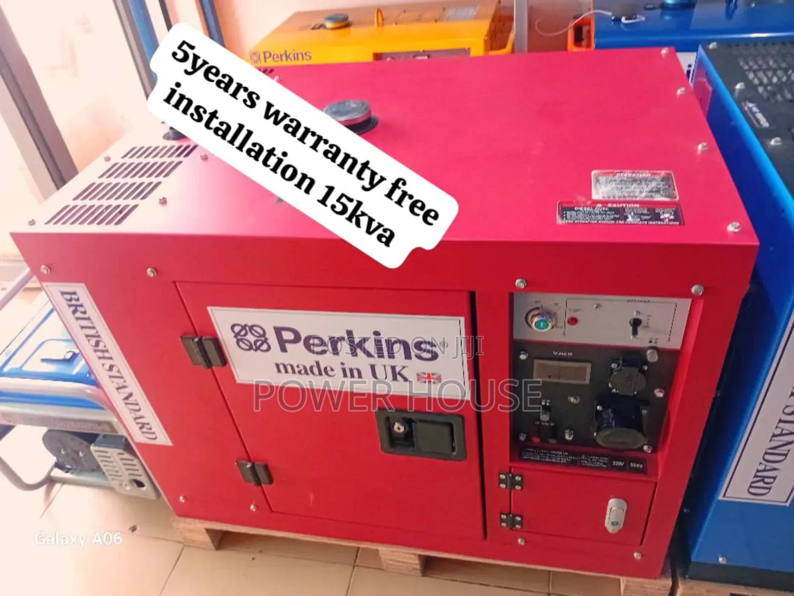 Ultimate Celestivault 15kva 16500watts Diesel Perkins Genera