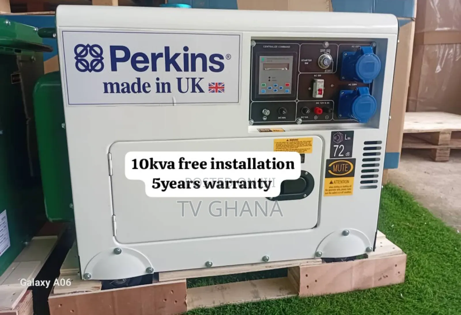 Power to Live Freely Perkins 10kva 13000watts Diesel Silent