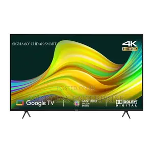 Sigma 50inch Uhd Smart Android 14 - Digital Frameless Tv
