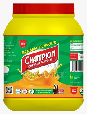 Photo - Champion Banana Custard - 2kg X 1