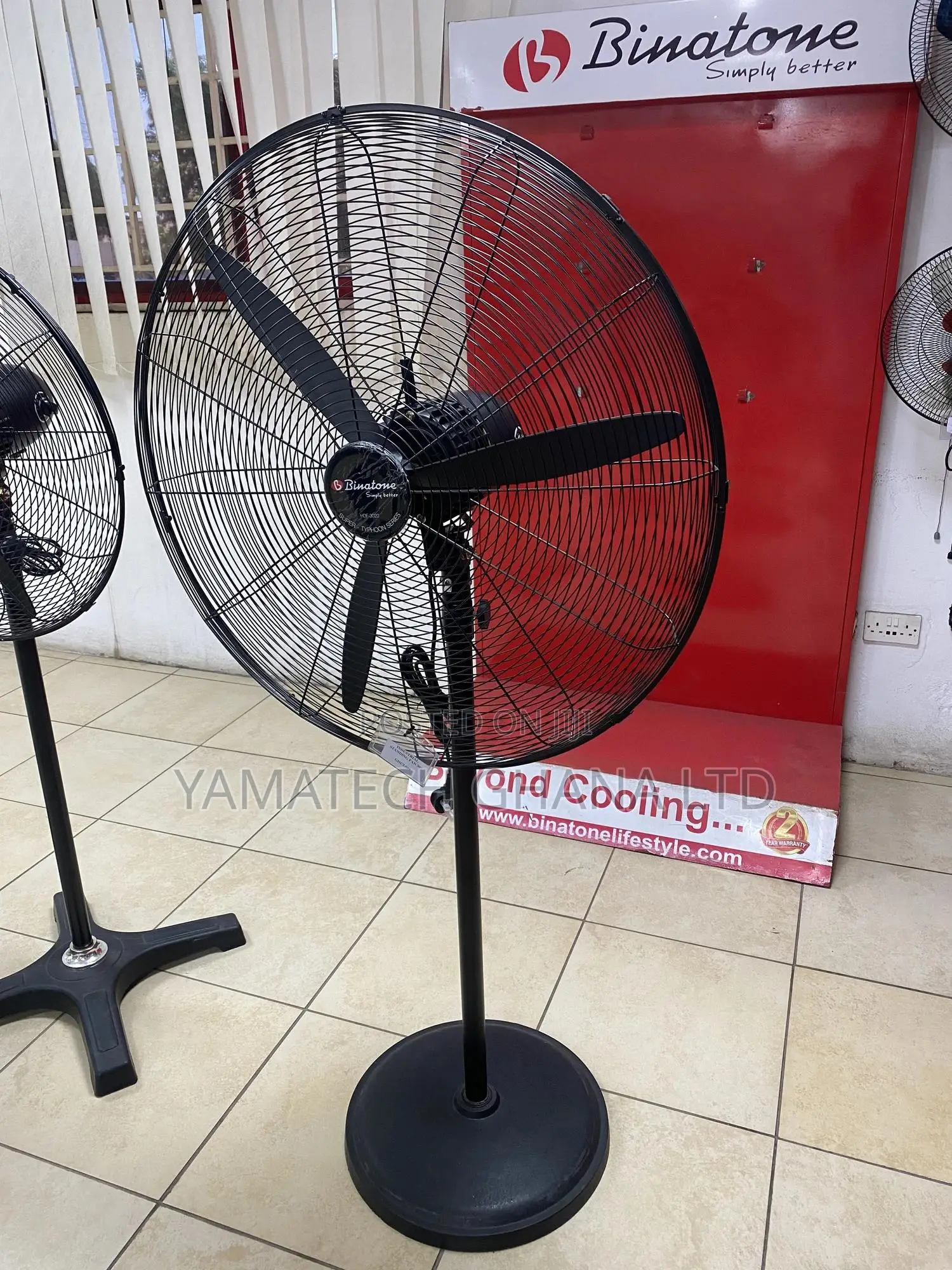 Binatone 30 Inches Powerful Industrial Standing Fan