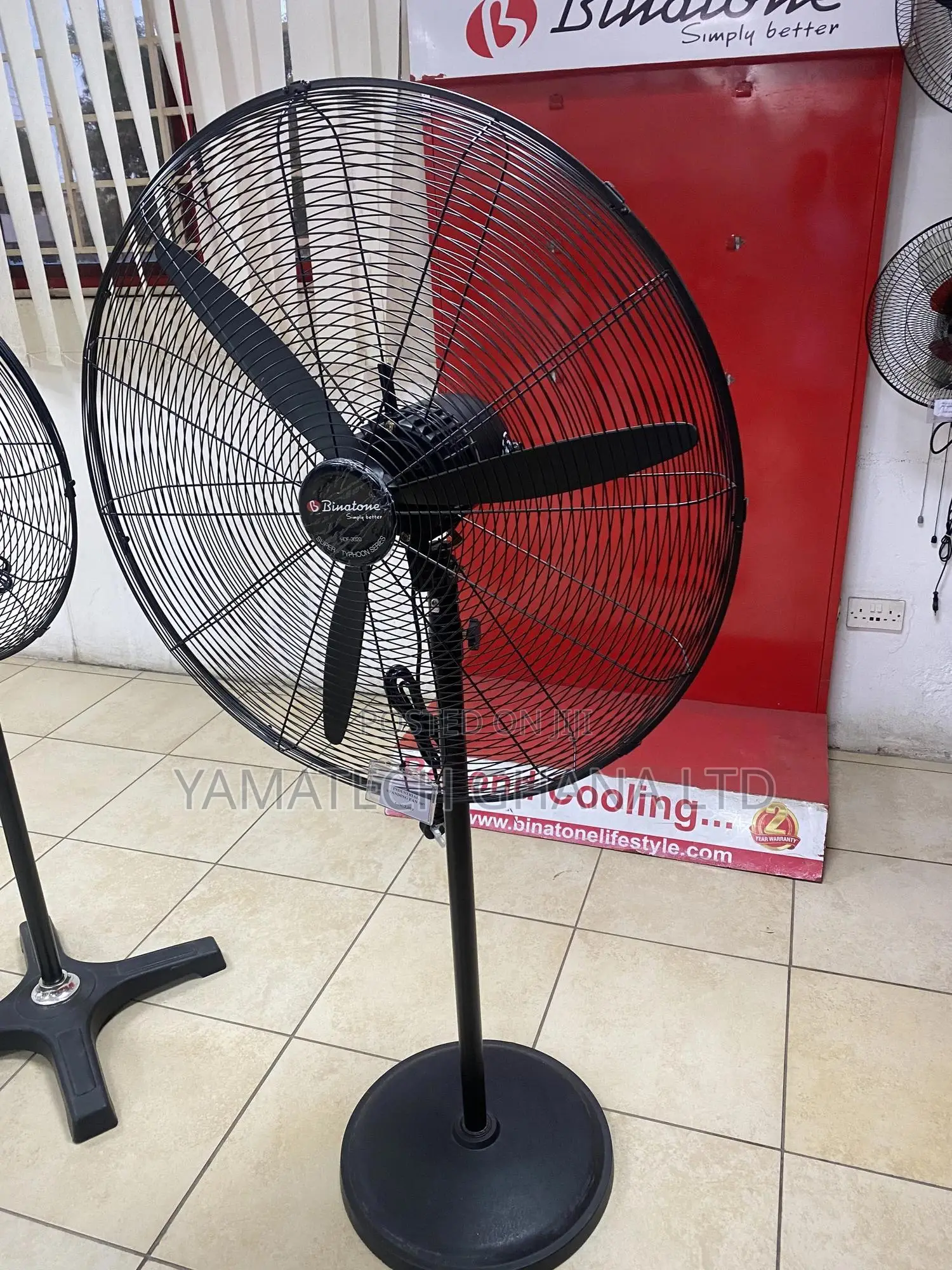 Binatone 30 Inches Powerful Industrial Standing Fan
