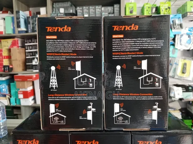 Tenda Os3 5ghz 11ac 867mbps 12dbi Outdoor Cpe Os3 3