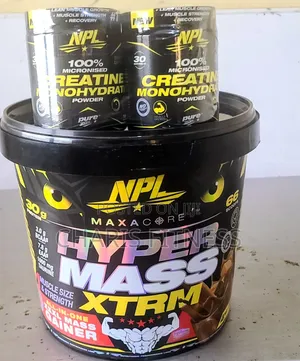 Mass Gainer 4kg + Micronized Creatine (2 Pairs)
