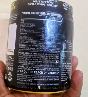 Micronized Creatine