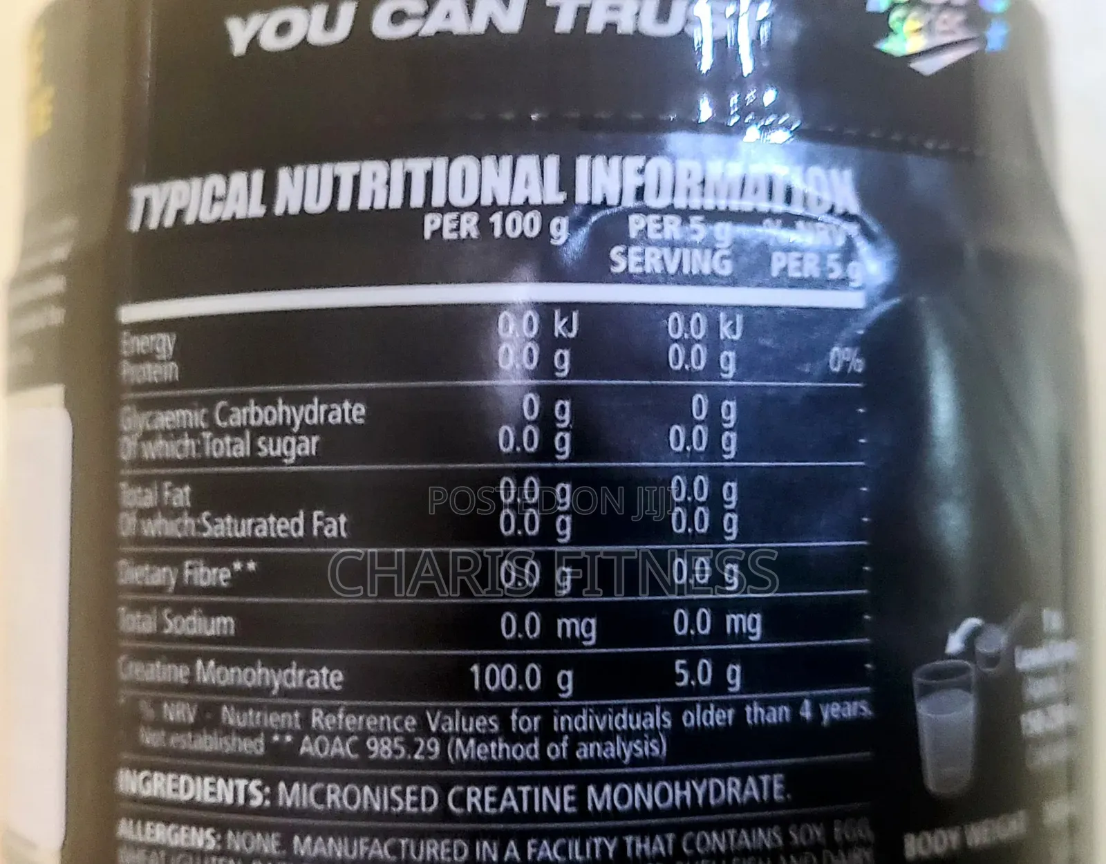 Micronized Creatine