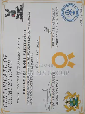 *Certified Forklift Operator Seeking Internship Opportunity