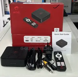 Airtel Android Tv Box D530 + 4g Universal Router 2 In 1