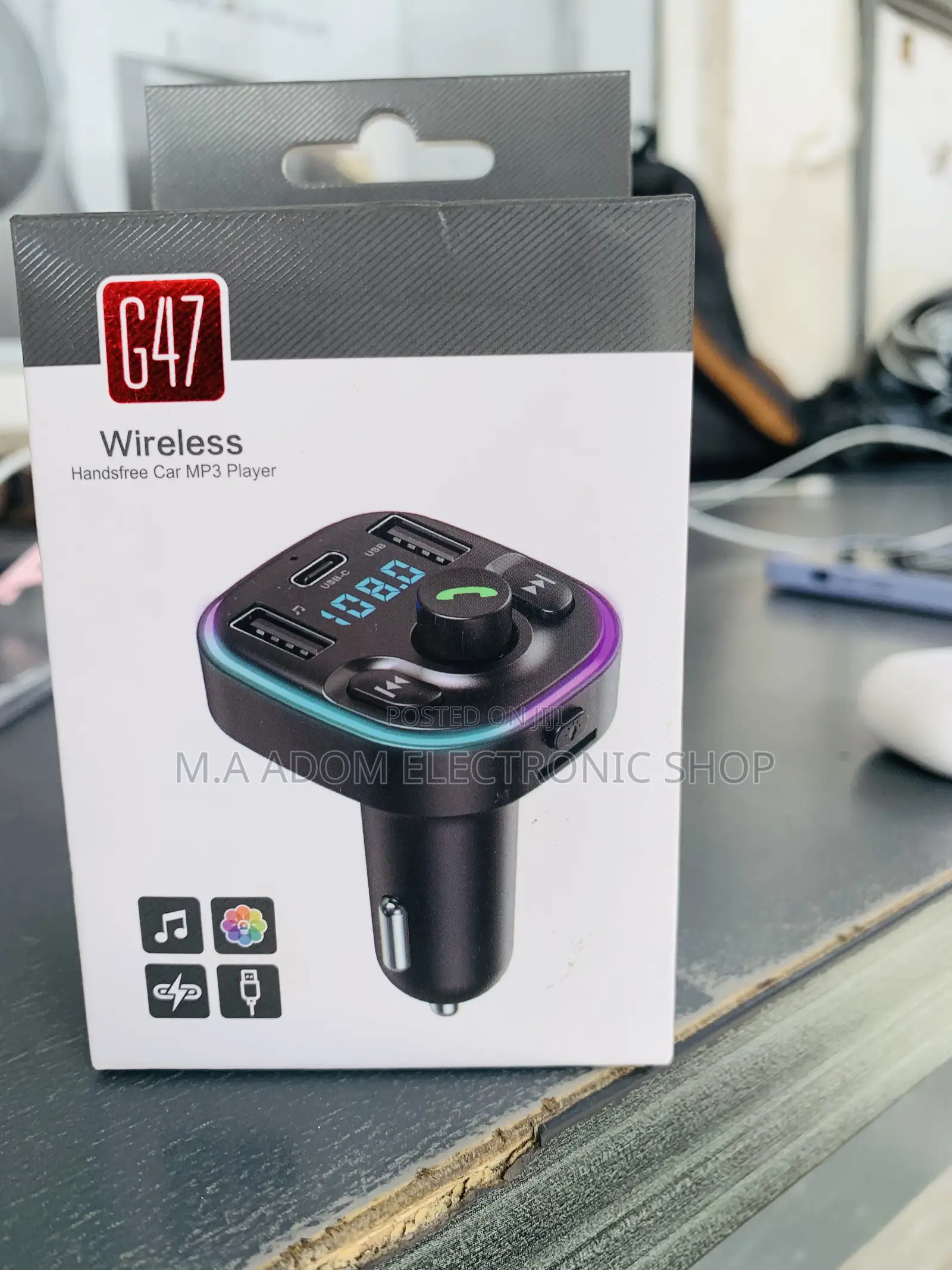 G47 Wireless Hands Free Car Mp3 Player