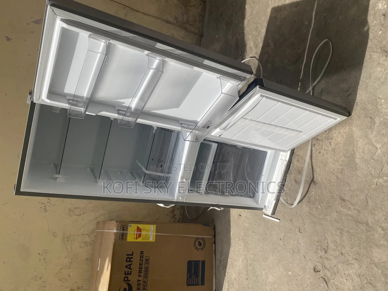 More Eliter Midea 174litres Double Door Fridge