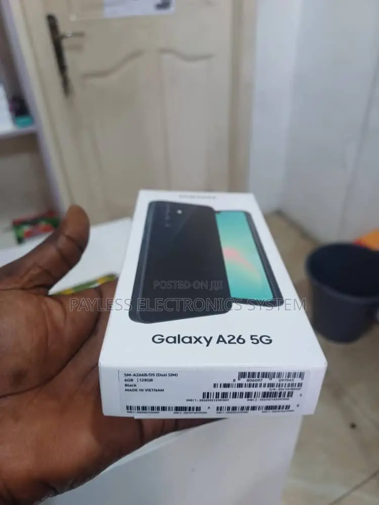 New Samsung Galaxy A26 256 GB Black