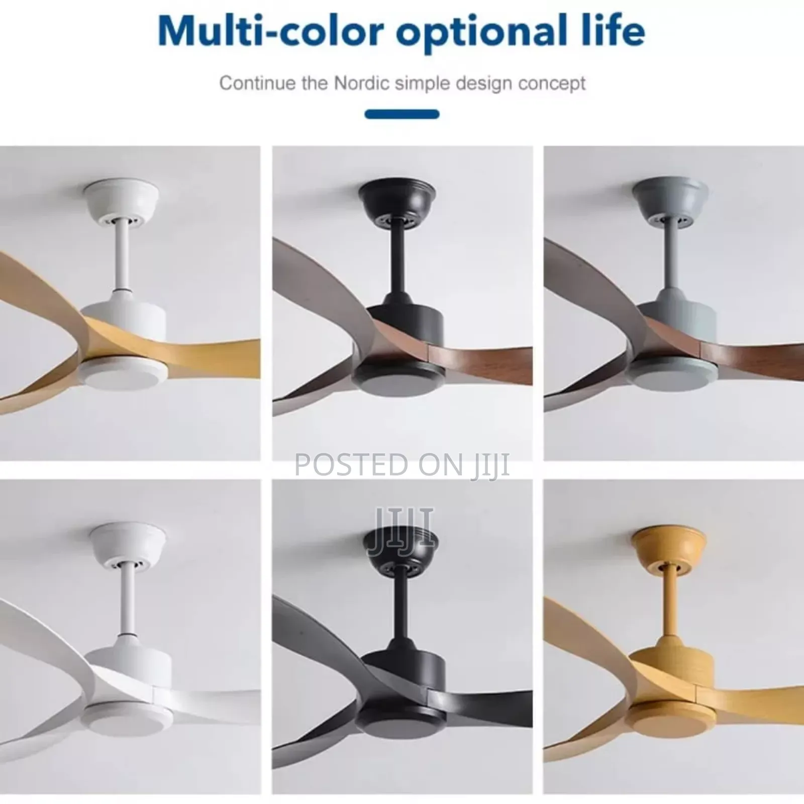 Ceiling Fan With Remote Control