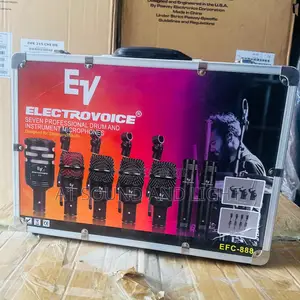 Ev 7 Set Drum Microphone Kit [Efc 888]