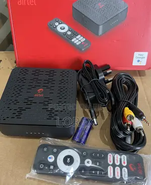 Airtel Android Tv Box With Sim Slot and Backup Battery