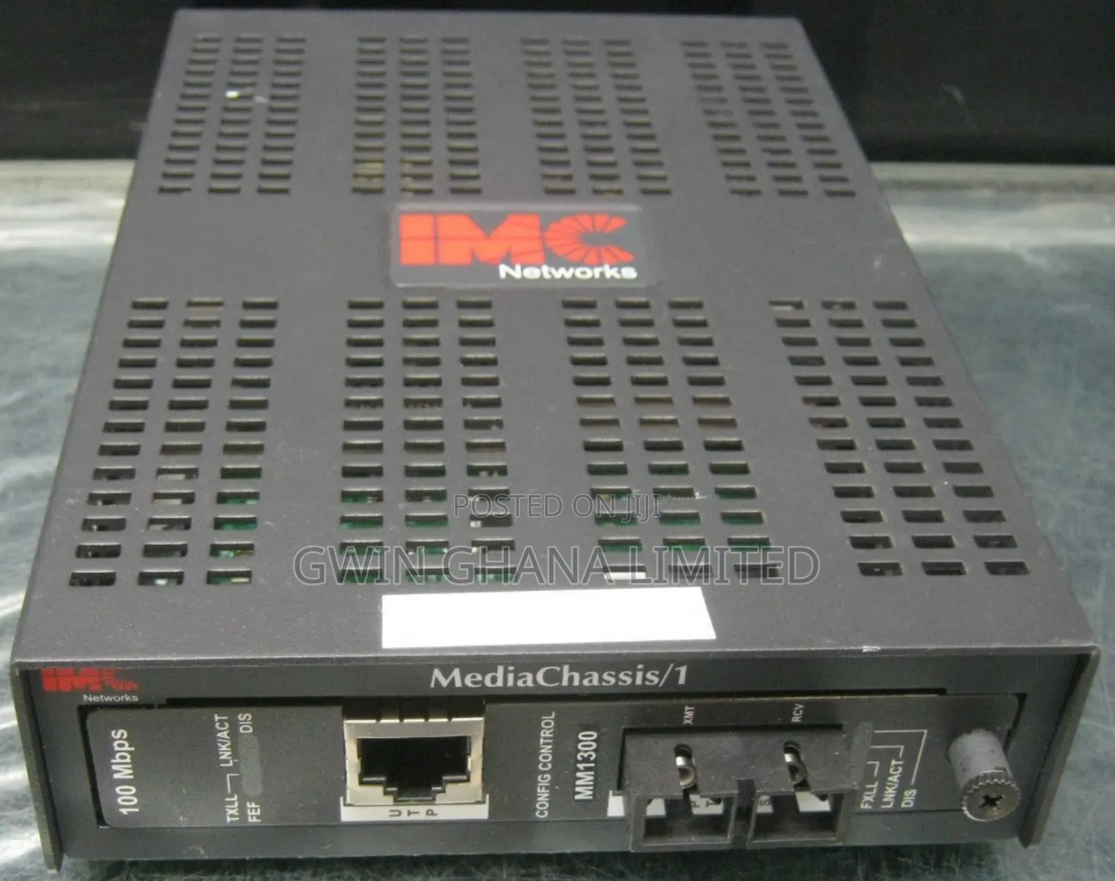Imc Mediachassis/1 Fiber Optic Media Converter
