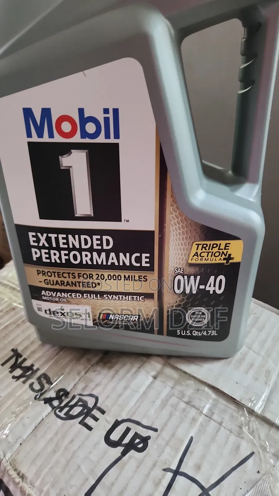 Mobil 1 Engine Oil From Usa