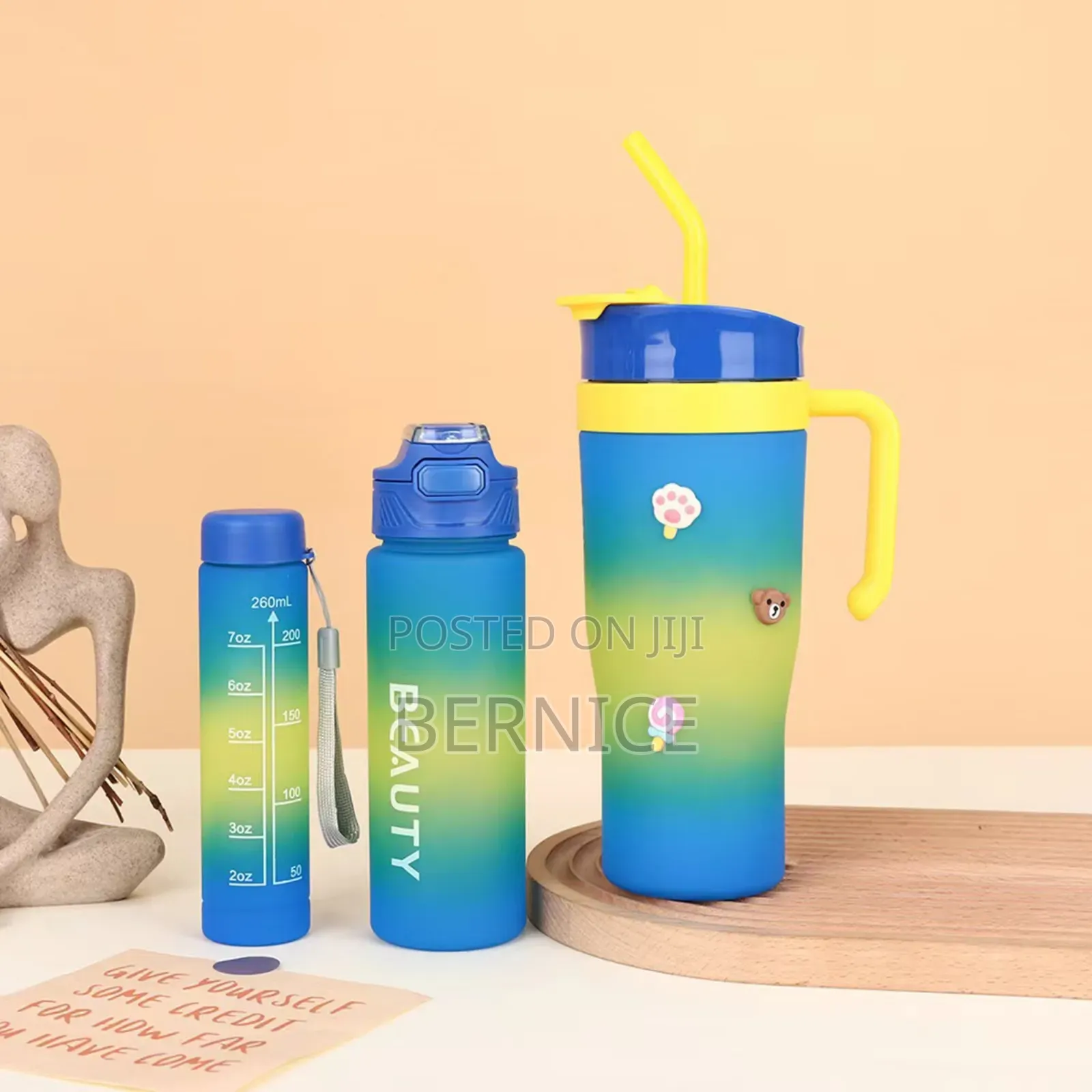 3 In 1 Waterbottle
