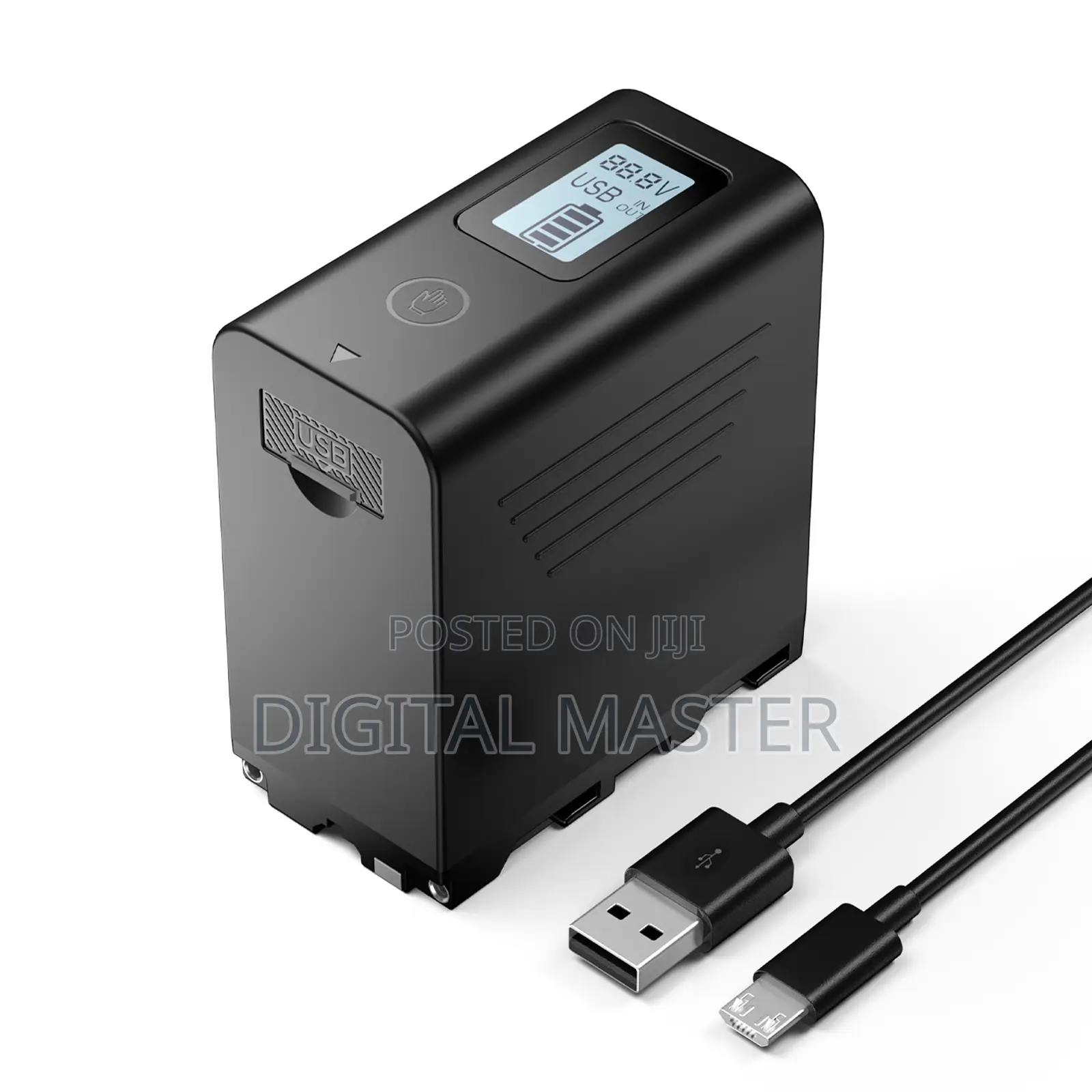 Powerextra Np-F980l 10050mah With Usb Output LCD Display