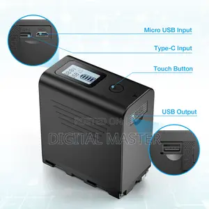 Powerextra Np-F980l 10050mah With Usb Output LCD Display