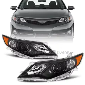 Toyota Camry Spider Smoke Black Headlights 2012-2014