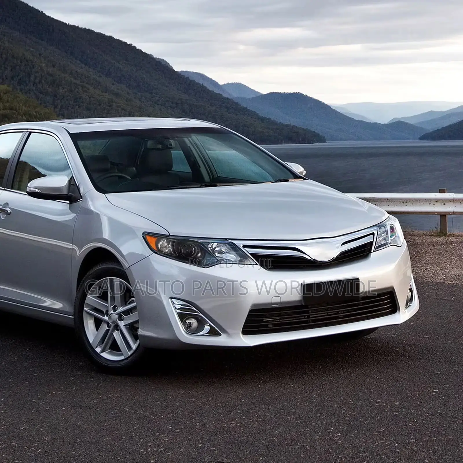 Toyota Camry Spider Smoke Black Headlights 2012-2014