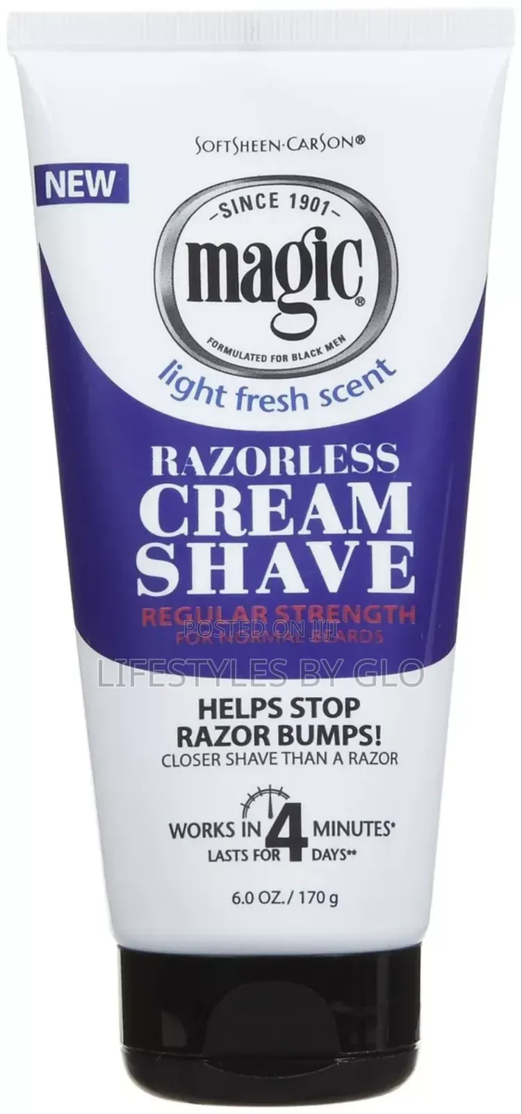 Magic Razorless Shave Cream (No More Razor Bumps)