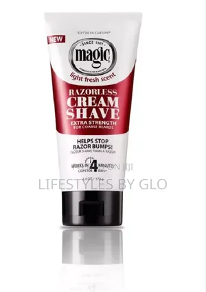 Magic Razorless Shave Cream (No More Razor Bumps)